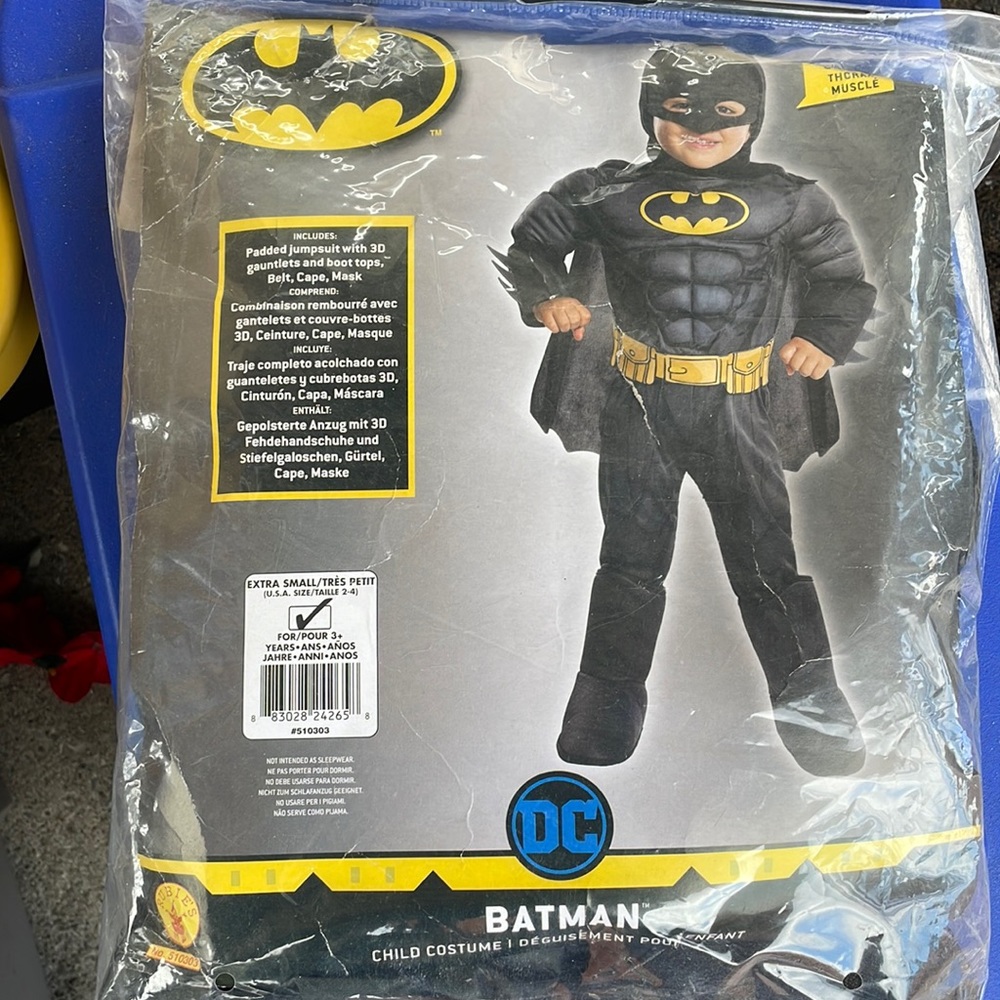 Batman kids costume
